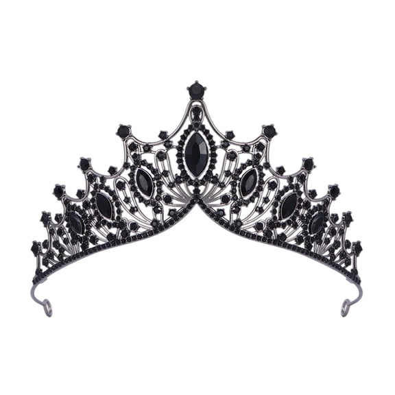 Princess for Women, Rhinestone Headband for Wedding Bride, Birthday, Prom, Pageant Party, and Photo Prop Hair Accessories