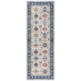 thumbnail image 1 of Crystal Print Micah Washable Traditional Oriental Blue Rectangular Indoor Area Rug by Gertmenian, 2x6 Runner, 1 of 6