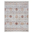 thumbnail image 1 of Crystal Print Tanis Traditional Moroccan Ivory Non-Slip Washable Area Rug, 8x10, 1 of 7