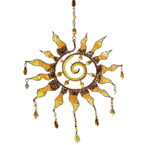 Crystal Prism Suncatcher Pendant, For Window, Outdoor Hangable Sun Catcher for Garden, Porch, Balcony, Holiday Home Decor(RL 3.93 inch 1 PC)