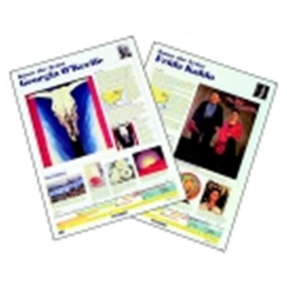 Crystal Productions 18 x 24 in. Know The Artist Posters Set E, Set - 8