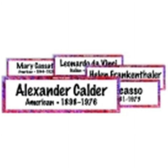 Crystal Productions Artist Display Cards - Set - 16