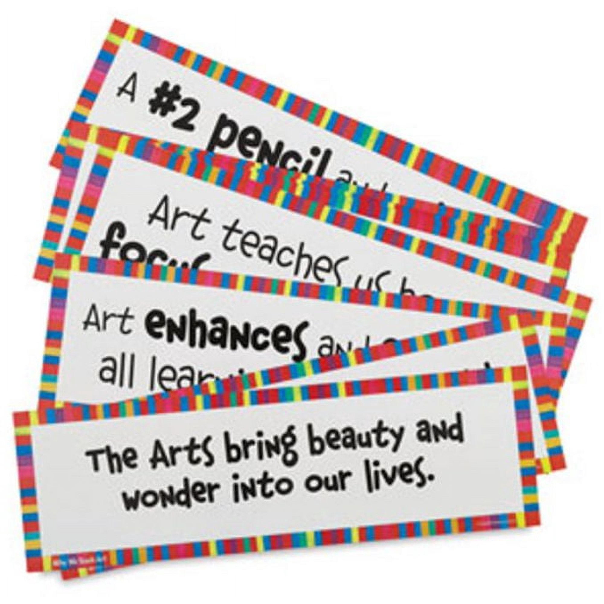 Crystal Productions Why We Teach Art Display Cards, Set of 16 - Walmart.com