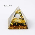 thumbnail image 1 of Crystal Pyramids, Natural Crystal Resin Orgonite Pyramid, 1.97 Inch Energy Healing Meditation Decor for Home Yoga Studio, 1 of 2