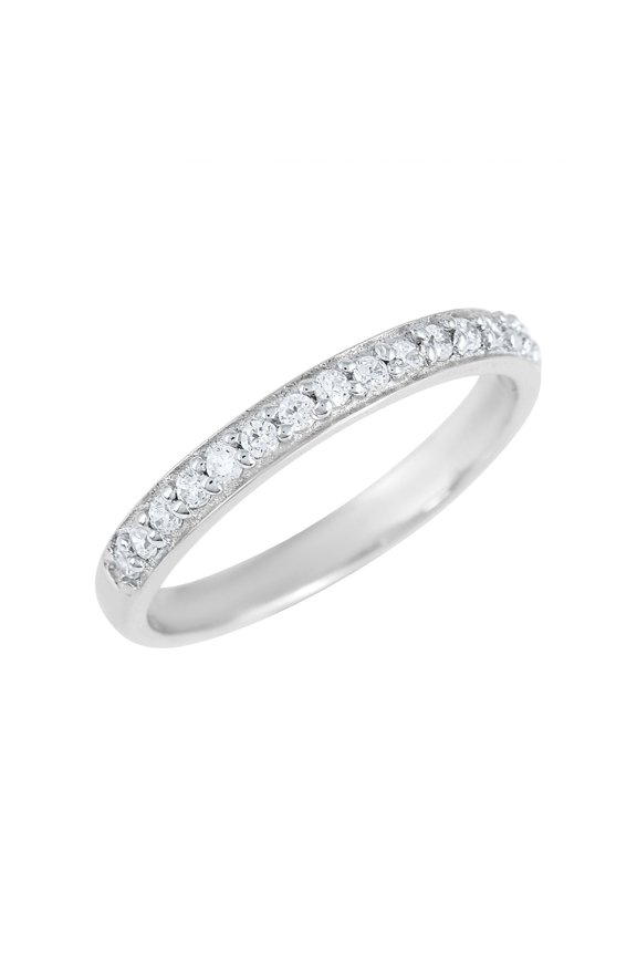Crystal Quartz Eternity Bands