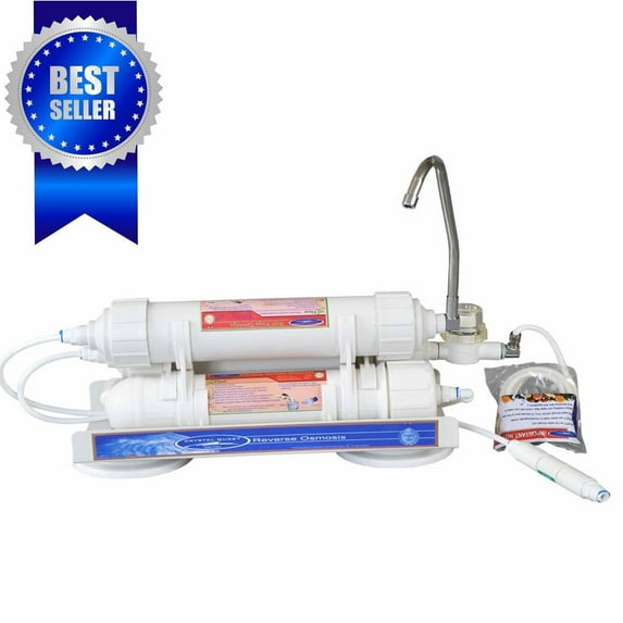 Crystal Quest Countertop Reverse Osmosis System Single, Condition New