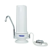 Crystal Quest Nitrate Removal | Smart Single Cartridge Countertop Water Filter System White Polypropylene, New Condition