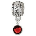 thumbnail image 1 of Crystal Red Channel Drop - Granddaughter Charm Bead, 1 of 1