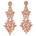 thumbnail image 1 of Crystal Rhinestone Drop Earrings, 1 of 2