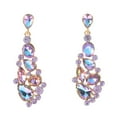thumbnail image 1 of Crystal Rhinestone Drop Earrings, 1 of 2