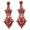 thumbnail image 1 of Crystal Rhinestone Drop Earrings, 1 of 2