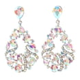 thumbnail image 1 of Crystal Rhinestone Drop Earrings, 1 of 2