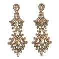 thumbnail image 1 of Crystal Rhinestone Drop Earrings, 1 of 2