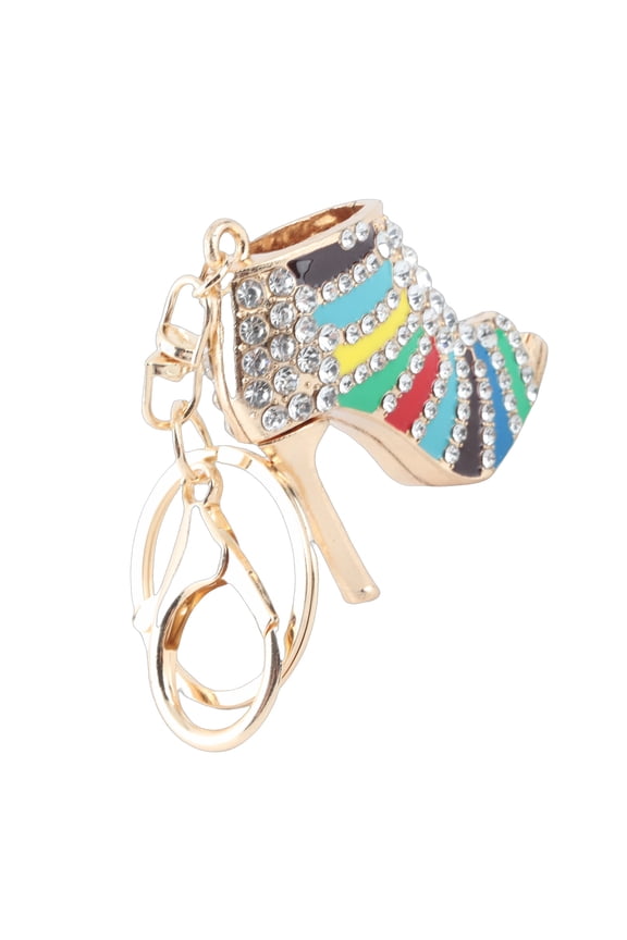 Crystal Rhinestone Keyring Charm Pendant Purse Keychain for Bag Car Phone Romantic Gift, Crystal Keyring, Charm Pendant Bag Key Chain