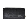 thumbnail image 1 of Crystal Rhinestone Pave Zipper Wallet, 1 of 4