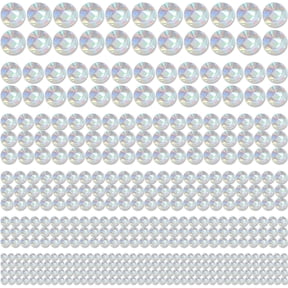 Crystal Rhinestones Stickers, Self Adhesive Face Rhinestones Stick on Bling Gems Jewels Stickers for Hair Face Body Makeup Clothes Shoes Bags DIY Craft, 6 Sizes