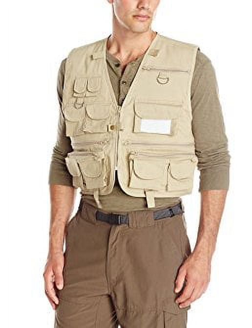Crystal River C/R Fly Fishing Vest, Tan, Medium 