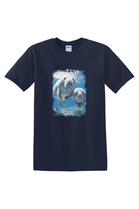 Crystal River Florida Manatees Travel Graphic T-Shirt