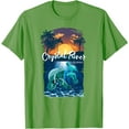 thumbnail image 1 of Crystal River Florida Manatees Vacation Souvenir Manatee Softstyle Unisex T-Shirt Men Women Kids,Lime Color,Size 4T, 1 of 5