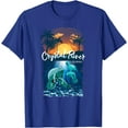 thumbnail image 1 of Crystal River Florida Manatees Vacation Souvenir Manatee Softstyle Unisex T-Shirt Men Women Kids,Royal Blue Color,Size M, 1 of 5