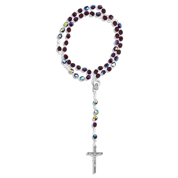 Crystal Rosary Beads from Italy