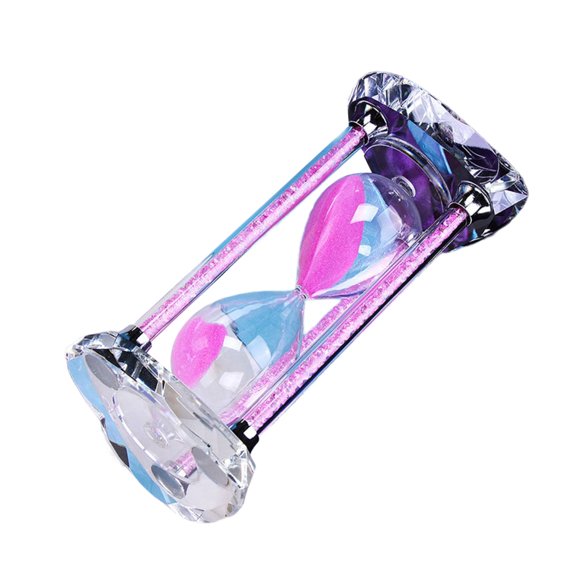 Crystal Sand Clock with Box 30 Minutes Timer with Box for Cooking Studying and Time Management