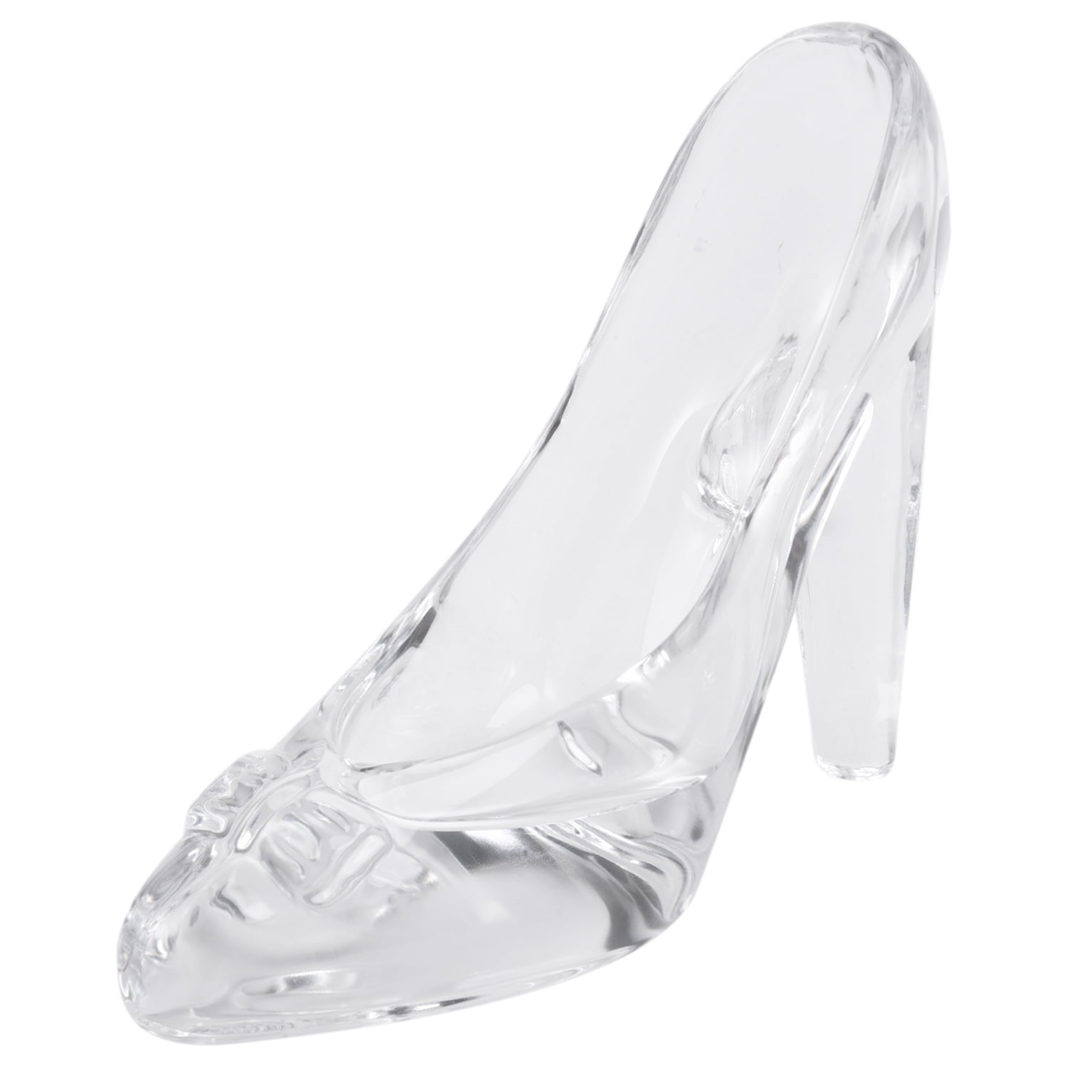 Tiktalk Cinderella Glass Slipper Crystal High Heels Shoes Figurine  Ornaments for Girls Coming-of-Age Ceremony Gift Birthday Party Decorations  : : Shoes & Handbags