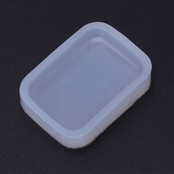 Crystal Silicone Mold Epoxy Resin Tray Molds Round Geometric Fan Shape Pendant Mould for DIY Jewelry Making Home Decor