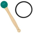 thumbnail image 1 of ifundom 1Set Crystal Singing Bowl Mallet Wood Stick with Elastic Rubber Ring for Meditation, 1 of 6