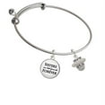 thumbnail image 1 of Crystal Spinner Sisters are Best Friends Bangle Bracelet, 1 of 1
