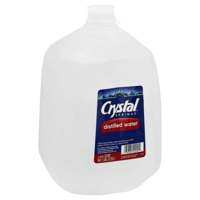 Crystal Clear Distilled Water 1-gal