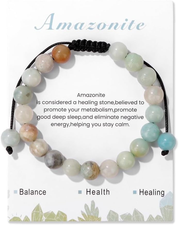 Cat's Eye Quartz Beaded Bracelet For Women - 8mm Stretch, Stress Relief, Yoga Meditation, Stackable Gift