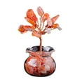 thumbnail image 1 of Crystal Stone Money Tree Sculpture Enhancing Luck and Prosperities for Home or Office Display, 1 of 9