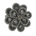 thumbnail image 1 of Crystal Stretch Flower Ring, 1 of 3