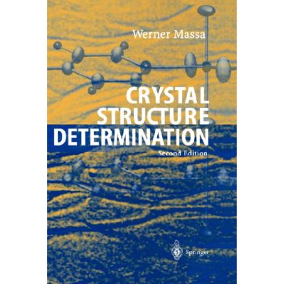 Pre-Owned Crystal Structure Determination Paperback