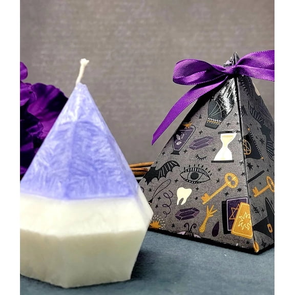 Crystal Surprise Candle with Personalized box, Mystery Diamond Candle , Gemstone Surprise Candle, Personalized Gifts