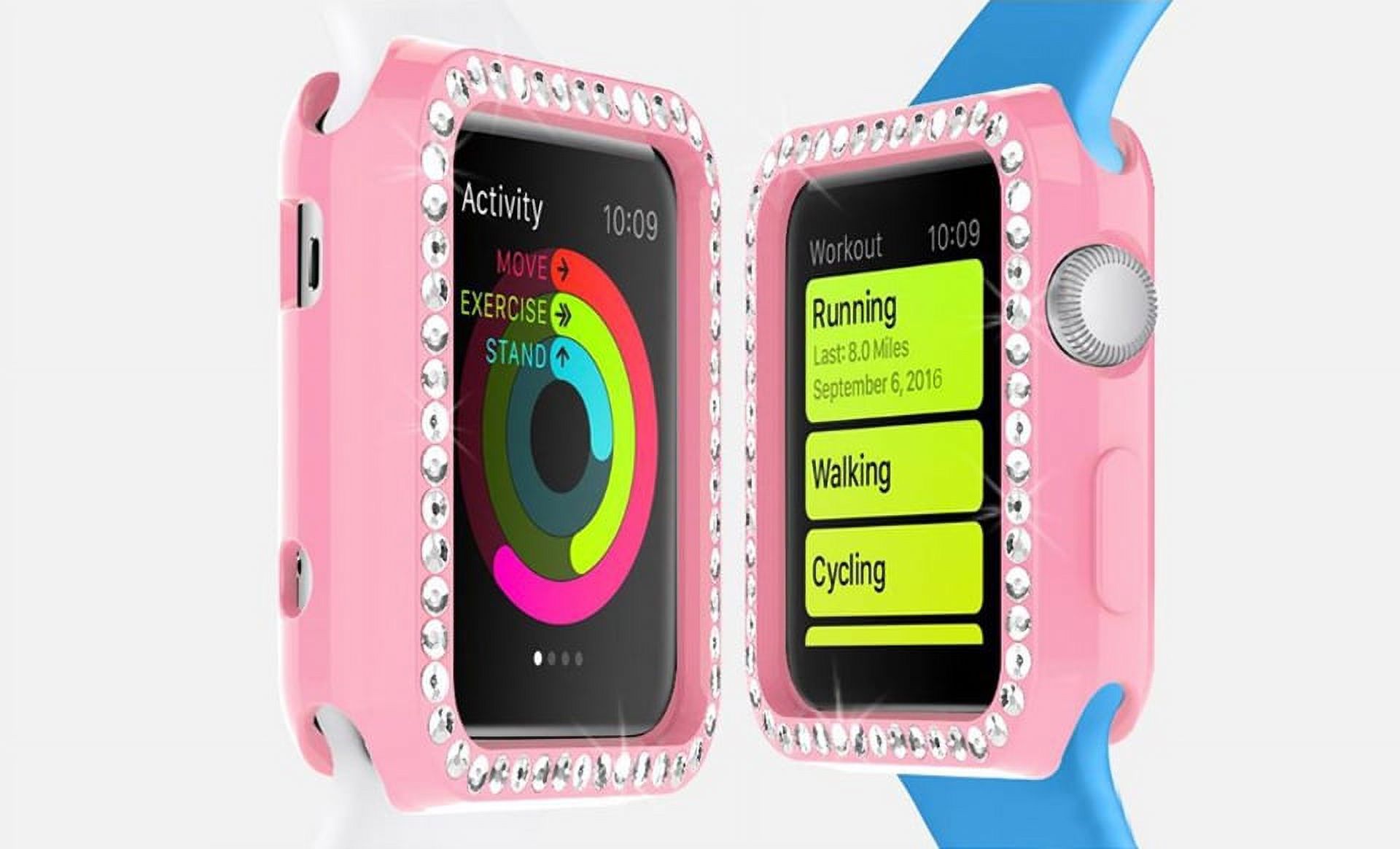 Crystal TPU Cover for 42mm Apple Watch Pink