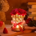 thumbnail image 1 of Crystal Table Lamp, Rechargeable Cordless Rose Light 3 Colors Dimmable Flower Lamp, Romantic LED Rose Diamond Lamp for Bedroom Living Decor, Valentine Birthday Gift, 1 of 6