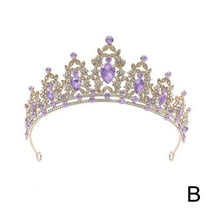 Crystal Tiara Crown Wedding Tiara for Women, Girls Bridal Headband Rhinestone Queen Crown Rhinestone Tiara Crowns Crystal Princess Headpieces for Wedding Prom Birthday Party