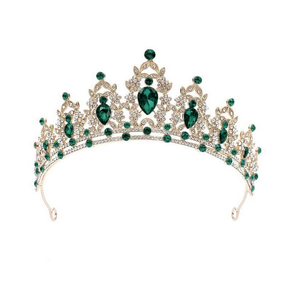 Crystal Tiara Crown Wedding Tiara for Women, Girls Bridal Headband Rhinestone Queen Crown Rhinestone Tiara Crowns Crystal Princess Headpieces for Wedding Prom Birthday Party