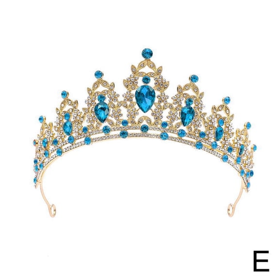 Crystal Tiara Crown Wedding Tiara for Women, Girls Bridal Headband Rhinestone Queen Crown Rhinestone Tiara Crowns Crystal Princess Headpieces for Wedding Prom Birthday Party