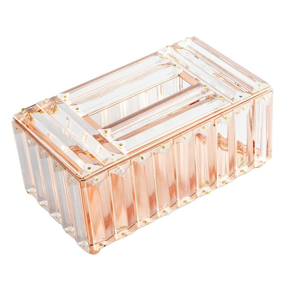 Crystal Tissue Box Cover Rectangular Napkin