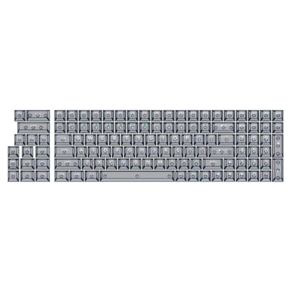 Unique Design Clear Keycaps for Mechanical Keyboards Resistant to Smudges and Dust Ergonomic Keycaps Easy to Use