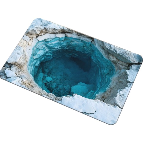 Crystal Velvet Doormat With 3D Visual Effect, 20X32 Inch, Dust - Resistant & Easy - To - Clean For Entryway, Hallway, Indoor Spaces