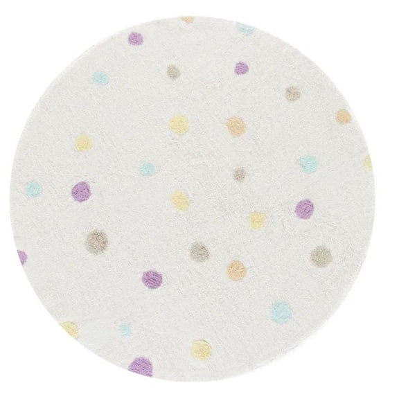 Crystal Velvet Round Carpet Bedroom Chair Dirt Resistant Non-slip Blanket Family Living Room Sofa Cooling Coffee Table Blanket