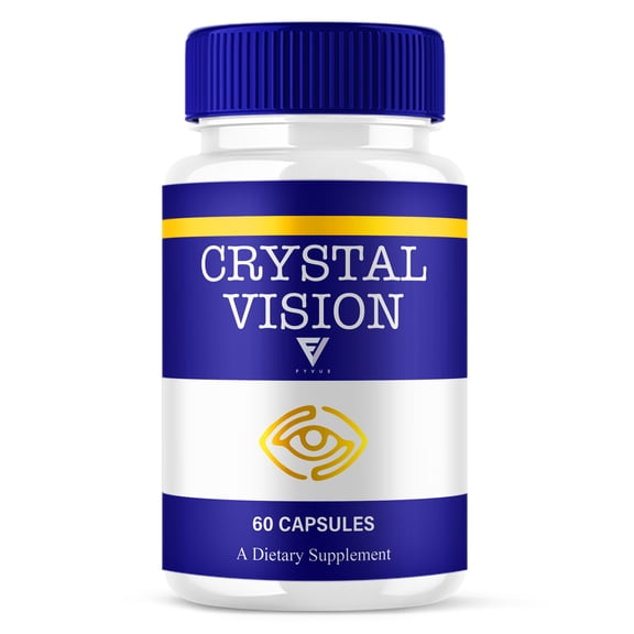 Crystal Vision Eye Care Support, Crystal Vision Supplement (60 Capsules)