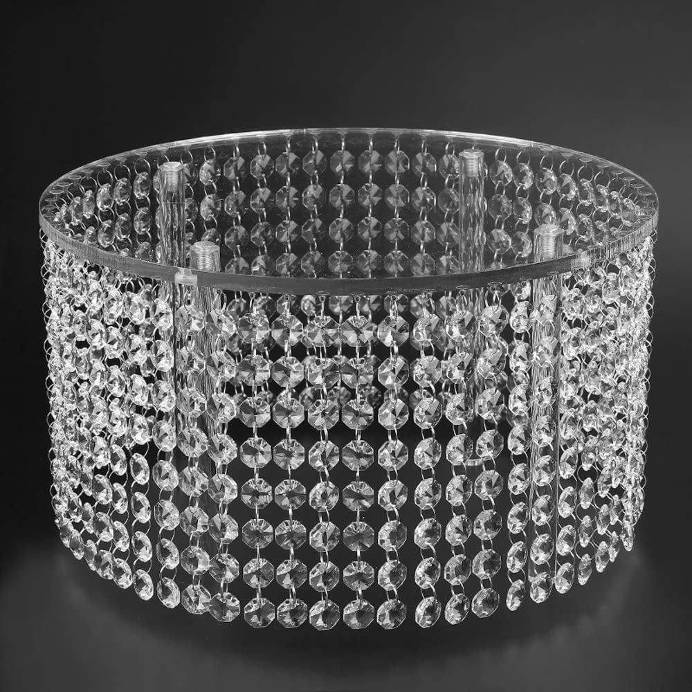 Crystal Wedding Cake Stand Chandelier , bling Crystal Chandelier Cake