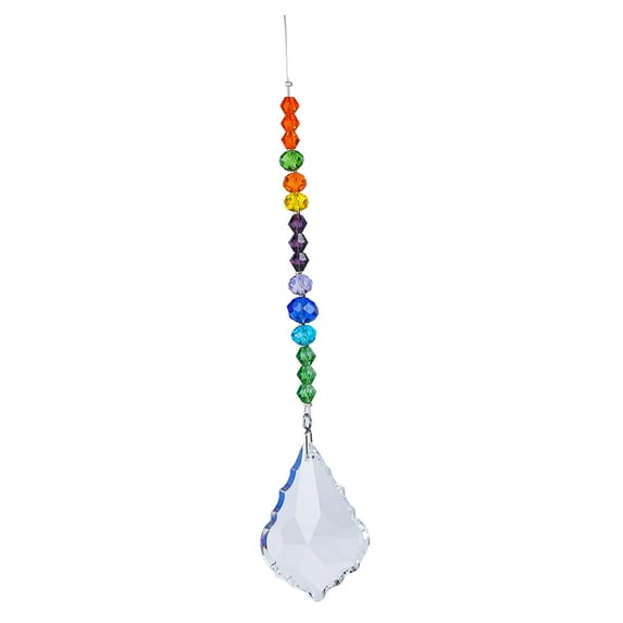Crystal Window Prism Rainbow Maker Car Charms for Home Office Proch Garden Rear View Mirror Hanging Decoration A