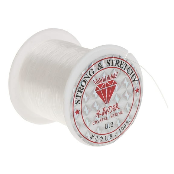 Crystal Wire Clear String Line Invisible Thread Cord for Decorations Beading Crafts and Jewelry Making