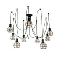 thumbnail image 1 of Crystal World 9 Light Black Multi Light Pendant, 1 of 1